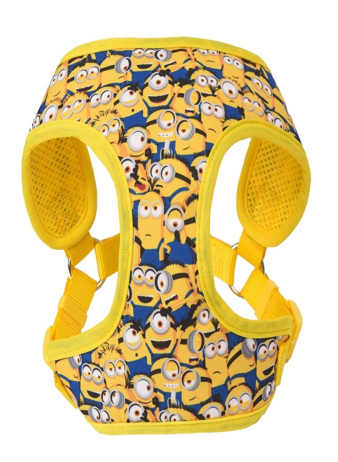 Minions Dog Harness, Medium, Yellow, More Than a Minion | Comfortable Mesh No-Pull Dog Harness| Gifts for Minions Fans and Their Pets | Officially Licensed Pet Product from Universal Studios - Image 1